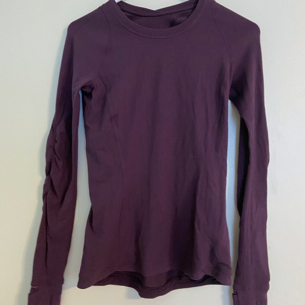 Maroon Lululemon Longsleeve